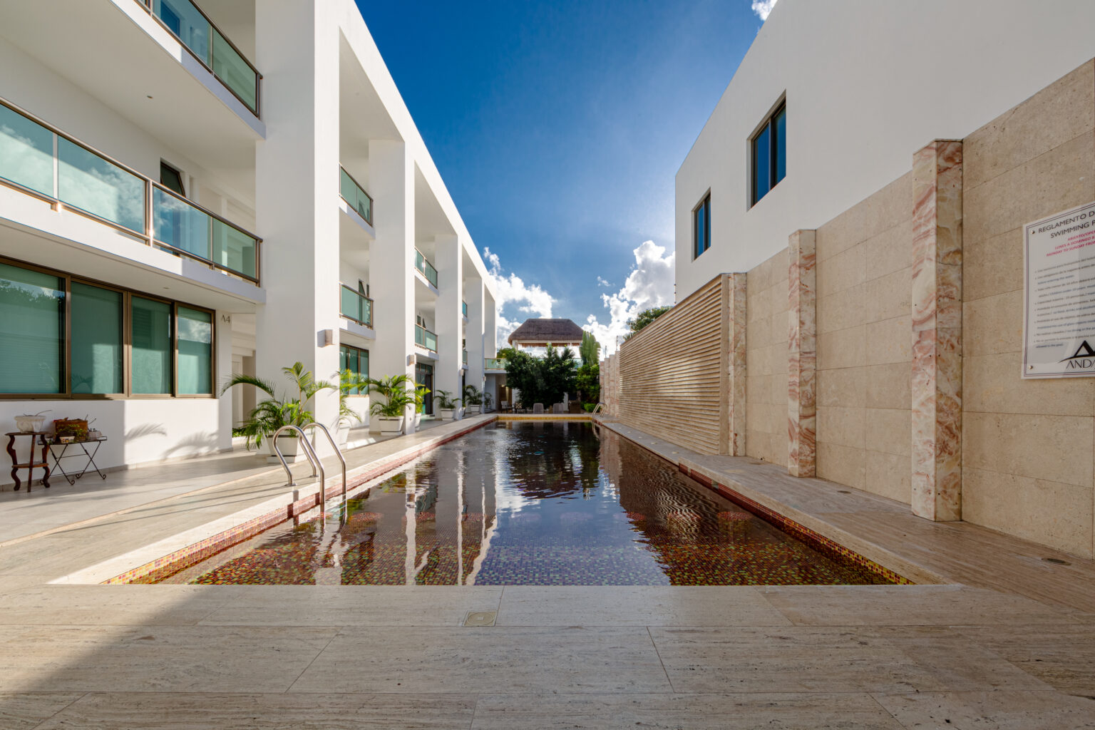 Proyectos de diseño arquitectónico - Playa del Carmen - Arq. Esaú Camelo - Apartamentos antara