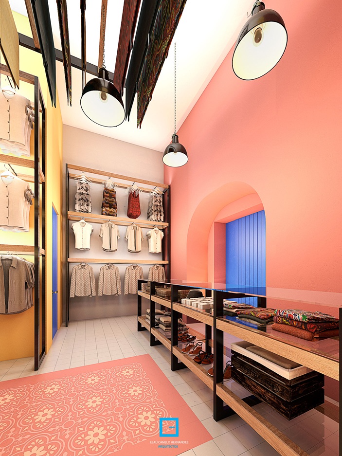 Proyecto de Diseño de interior 02-Arquitectura-Colonial-Flores-y-pajaritos
