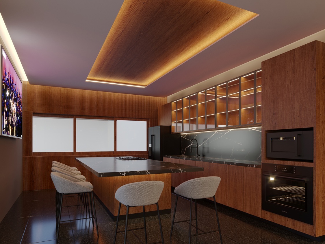 Proyecto de Diseño de interior 03 Cocina