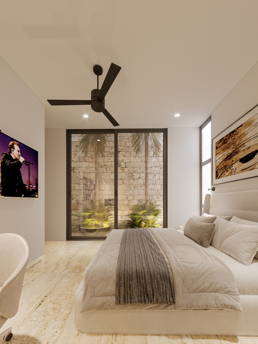 Proyecto de Diseño de interior 12 Recamara PBjardin 2 F