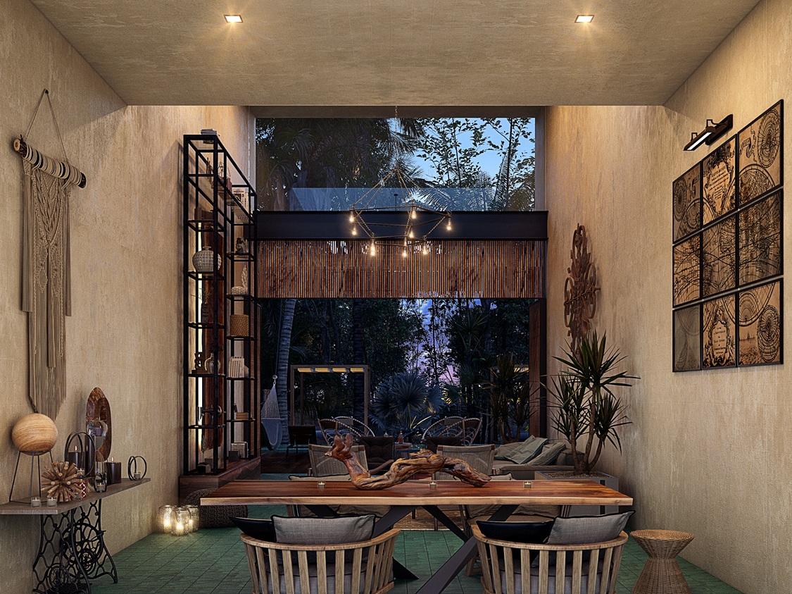Proyecto de Diseño de interior Diseño Arquitectonico stillframe render studio Dusk Interior