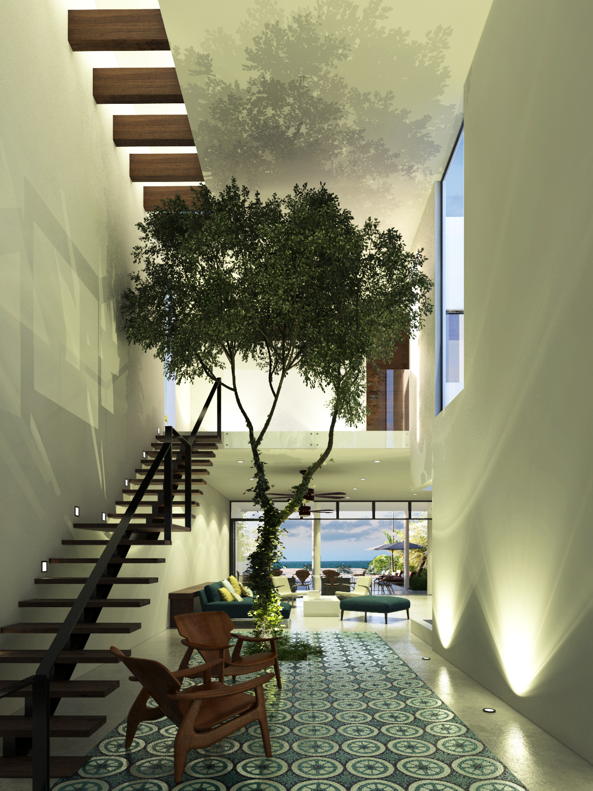 Proyectos de arquitectura - Frente al mar - diseño arquitectonico Esaú Camelo (1)