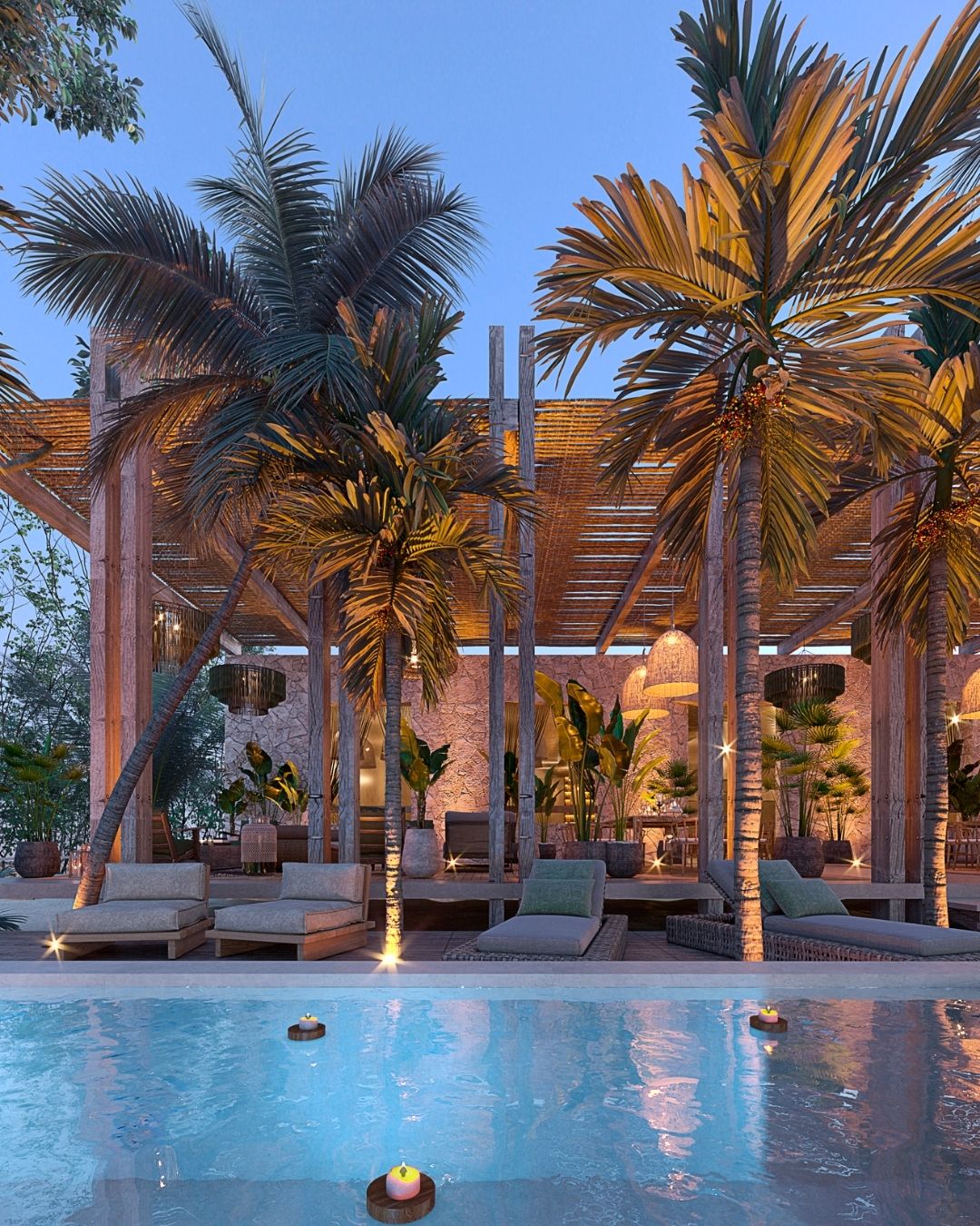 Proyectos de diseño arquitectonicoTulum - Club de Playa Tulum 01
