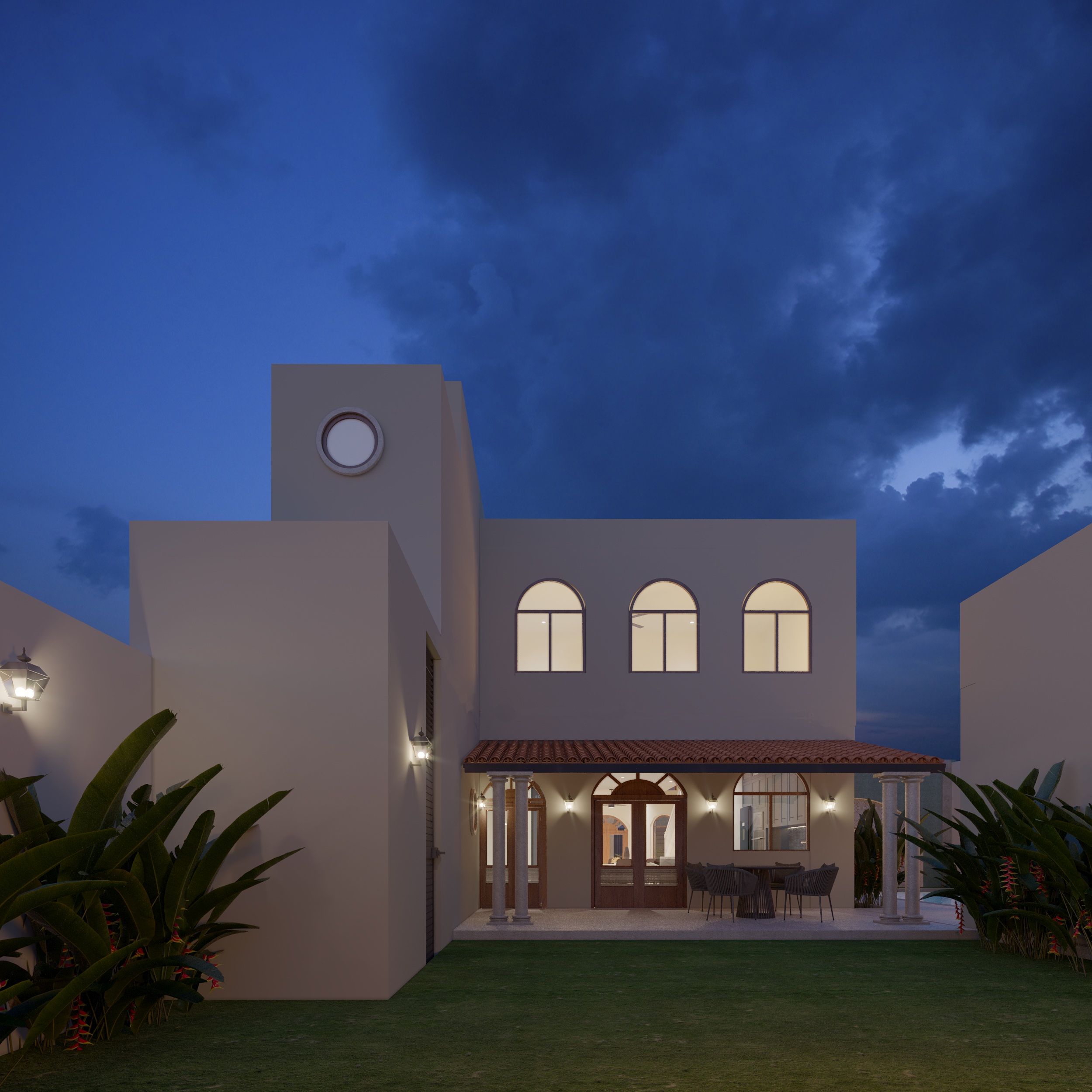 10 Casa Grande – Fachada Posterior